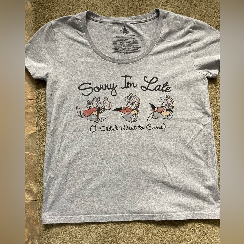 Disney Heather Gray Tee